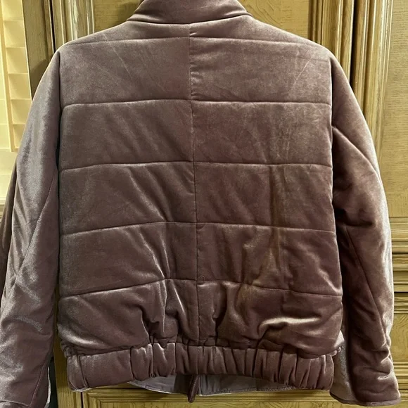 Rachel Parcell dusty rose puffer coat. - Picture 2 of 2
